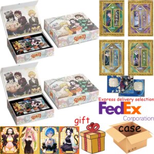 Oumeng Demon Slayer collect card Anime Kamado Tanjirou Character Battle Collection Rare collection card box Whole case wholesale