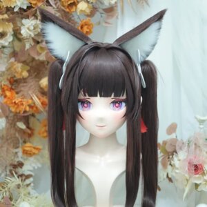 Kigurumi Amagi Kigurumi mask full head with lock cosplay head shell props costume anime game