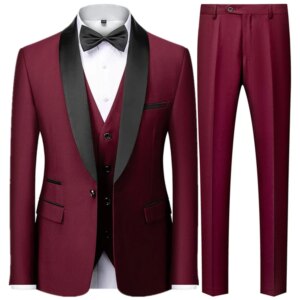 Suit Fashion Men’s Leisure Business Wedding Party Dress