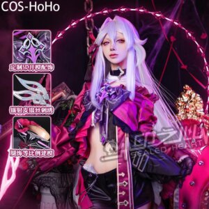 COS-HoHo Honkai Impact 3rd Thelema Game Suit Sexy Lovely Uniform Gorgeous Cosplay Costume Halloween Party Role Play Outfit Women