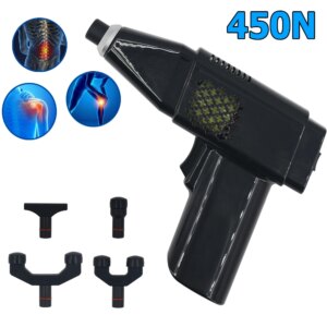 Spine Electric Chiropractic Adjusting Gun Instrument Heads Bone Correction Cervical Home Use Therapy Massager 2025 Portable