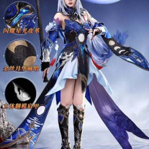 Three Point Delusion Honkai: Star Rail Jingliu Women Cosplay Costume Cos Game Anime Party Uniform Hallowen Play Role Clothes