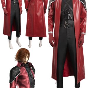 Fantasia FF7 Genesis Rhapsodos Cosplay Battle Suits Anime Game Final Fantasy VII Disfraz Costume Halloween Carnival Party Cloth