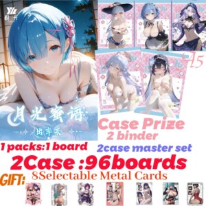 2025 New A5 Size Board Hobby Collection Card Moonlight Sweet Talk Hu Tao, Kafka, Furina, Rem Doujin Spicy Card Peel Board Gifts