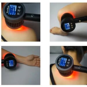 Acupuncture Clinic 650nmX19Diodes+808nmX6Diodes Cold Laser Therapy Devices For Muscle Pain Wound Injuries Sciatica