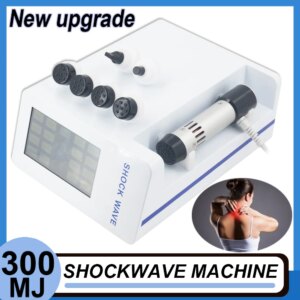 300MJ Portable Shockwave Therapy Machine ED Treatment Patellar Tendinitis Pain Relief Body Relax Physiotherapy Instrument