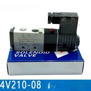 AIRTAC solenoid valve 4V110-06 4V210-08 DC24V AC220V