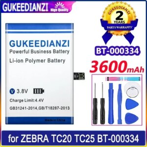 Large Capacity Mobile Phone Batteries 3600mAh 5900mAh For ZEBRA TC20 TC25 Replacement Smartphone Portable Battery