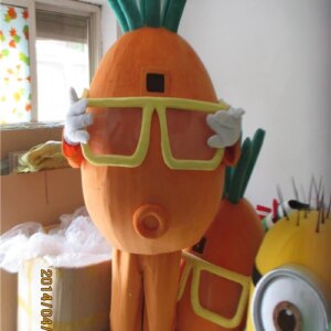 mascot Carrot mascot vegetable costume custom anime cosplay kits mascotte theme fancy dress carnival costume 521