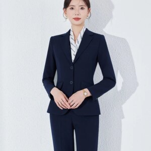 Suit Women’s Spring and Autumn New Fashion High Sense Temperament Commute Work Clothes Formal Jacket