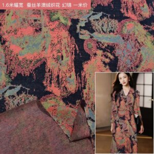 High quality woven aussie flannelette fabric double sided silk plush fleece warm self-heating women’s undercoat