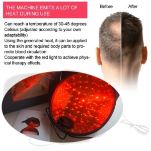 Hair Growth Hat Cap Laser Red Light Hair Anti-Loss Therapy Treatment Cap Control Cap Hair Regrowth Care for Men Women