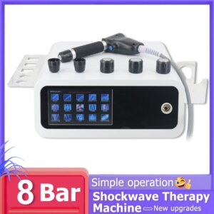 2025 Pneumatic Shockwave Therapy Machine For Waist Pain Relief ED Treatment Professional Shock Wave Body Massager