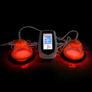 Clinical LED Phototherapy Chest Device – Vacuum Pulsation for Decolletage Firming & Collagen Activation