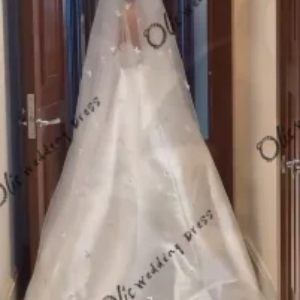 customized White Nude Elegant One Shoulder Evening Dresses Gowns Luxury Pearls Beaded For Wedding Party 2025