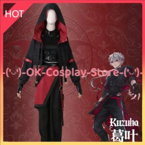 [Custom Made] Yutuber Vtuber Kuzuha Cosplay Costume Fancy Party Suit Coat Shirt Pants Halloween Carnival Uniforms