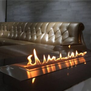 48 inch bioethanol fire Kamin automatic smart flame electric ethanol fireplace 48inch