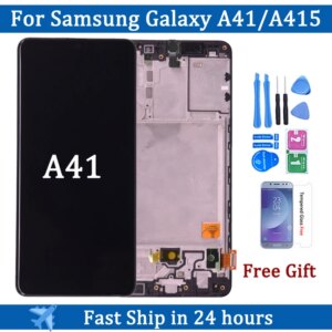 Display For Samsung Galaxy A41 A415 LCD Touch Screen Digitizer Assembly Replacement Part For SM-A415F SM-A415F/DS LCD Repairment