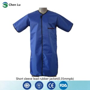 Recommend nuclear radiation protection short sleeved lead overcoat x-ray radiological protection 0.35mmpb lead clothes