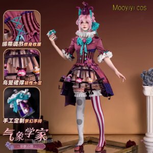 Hot Newly Wendy Ford Cosplay Costume for Halloween Christmas Role Playing Party Comic Exhibition Game Identity V red lolita