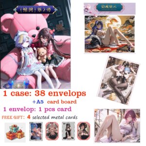 2025 Goddess StoryBaby Creative Acrylic High Definition Color Paper Amazing Second Edition Anime Beauty Collection Card