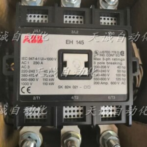 2025 New Original ABB Old AC Contactor EH145 EH145-30-11 AC220V DC24V