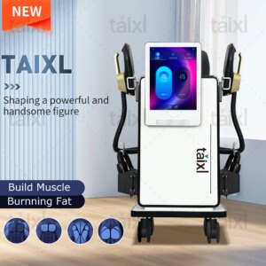 The most powerful UI system 6500W 15 Tesla EMStaixl RF NEO body shaping machine weight loss stimulation muscle slimming machine