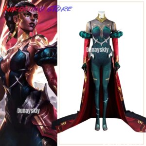 Mel Cosplay Costume LOL Woman Disguise Halloween Carnival Role Playing Party Jumpsuits Earrings Outfits コスプレ レディース