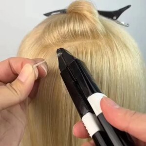 Y V-Light Hair Extension Machine Kit Fast Grafting Tools Glue Remover V-Light Technology Hair Extensions Set For Tape Hair