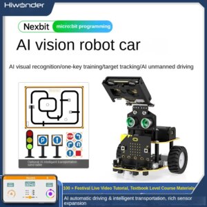 Hiwonder AI Vision Robot Nexbit micro:bit V2 Programming Educational Robot Support WonderCam Smart Vision Module