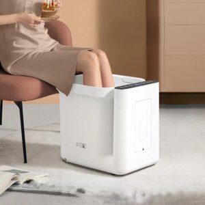 Split Design Automatic Heating Constant Temperature Ionic Footbath Machine Foot Bath Bucket Electronic Massage Roller Bath Foot