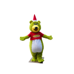green bear mascotcostume custom fancy costume anime cosplay kits mascotte fancy dress carnival costume 41502