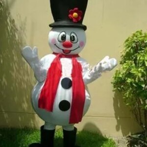 MASCOT Christmas Snowman mascot costume custom fancy costume anime cosplay kits mascotte theme carnival costume49