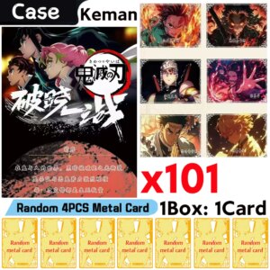 Wholesale Keman Club Demon Slayer Collection Cards Japanese Anime Booster Box Tcg Card Toy Hobbies Gifts