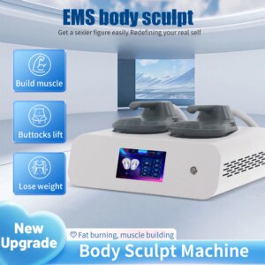 Newest Updates EMSZERO Emslim Nova Body Sculpt Muscle Machine Rf 4 Handles Emslim Neo With Rf Fat Burning Machine
