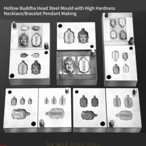 C71B Steel Mold for Creating Scented Buddhas Pendants and Aromatherapys Tablets