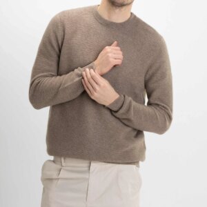 Men Cashmere Pullover knitted casual Fashion Crew neck cashmere pullover for men