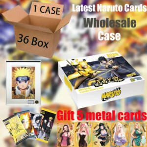 Wholesale Latest Case Naruto Collection Cards The Path of Ninja Collection Character Cards Toy for Children Gifts