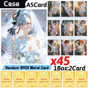Wholesales New Goddess Story A5 Cards Anime Girl Party Swimsuit Bikini Feast Booster Box Doujin Toy Hobbies