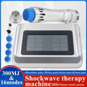 New 300MJ Shockwave Ultrasound Therapy Machine Effective ED Treatment Relieve Elbow Pain Professional Shock Wave Massage Machine