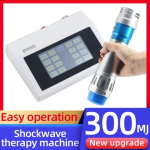 300mj Shockwave Therapy Machine ED Treatment Physiotherapy Massage Relax Shock Wave Equipment Body Massager Portable