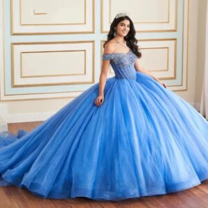 Sparkly Quinceanera Ball Gown Dresses Customized Sequins Beaded Stones Appliques Mexican Corset Sweet 16 Vestidos De 15 Años