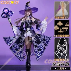 New Herta Honkai: Star Rail Cosplay Costume Wig Quality Dress Hats Accessories Props Halloween Con Parties Elegant Women Uniform