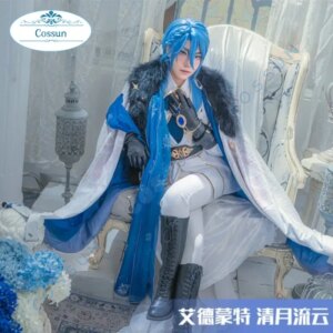 Nu: Carnival Edmond Cosplay Costume Game Suit Gorgeous Handsome Uniform Halloween Party Role Play Outfit XS-XXL