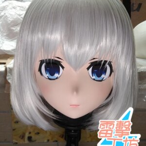 (X-KM139)Quality Handmade Female/Girl Resin Japanese Cartoon Character Animego Cosplay Kigurumi Mask Crossdresser