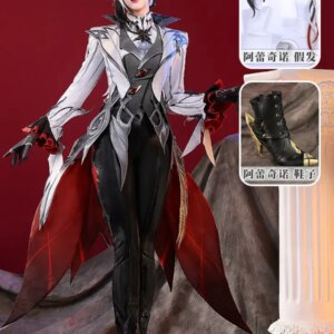 Three Point Delusion Genshin Impact Peruere Women Servant Cosplay Costume Cos Game Anime Party Uniform Hallowen Play Role