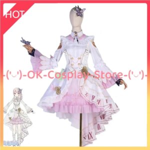 [Custom Made] Akiyama Mizuki Cosplay Costumes Game Project Sekai 3rd Anniversary Cosplay Dress Halloween Party Suit Uniforms