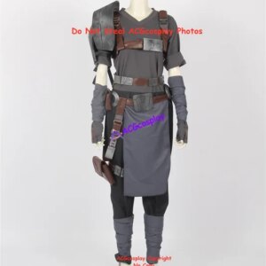 Dark Grey Starkiller Cosplay Costume acgcosplay include pvc prop and shoulder armor