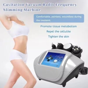 3/4IN1 40K Vacuolar Ultrasonic Vacuum Multi-pole Radiofrequency Beauty Weight Loss Instrument Liposuction Machine
