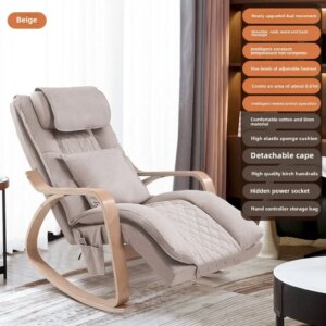 Newly Upgraded Multifunctional Massage Chair With Roller Heating And Vibration Full Body Massage Lounge Chair